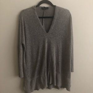 Long Grey Sweater